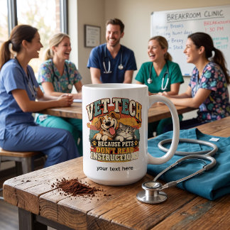 De Café Taza para técnicos veterinarios: las mascotas no l