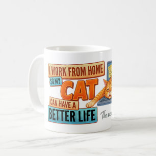 De Café Taza para trabajar desde casa - Regalo divertido p