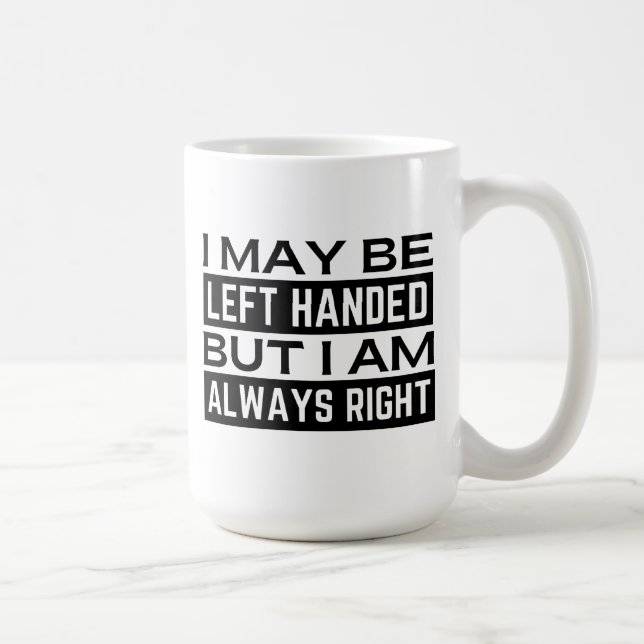 De Café Taza para zurdos (Derecha)