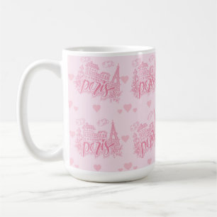 De Café Taza Paris Rosa