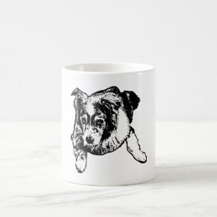 De Café Taza Pastor Australiano – Leal y Vigilante