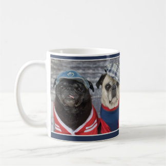 De Café Taza patriótica del barro amasado