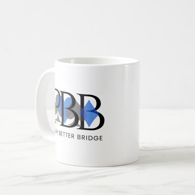 De Café Taza PBB - Azul (Anverso izquierdo)