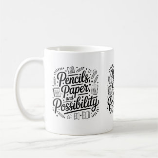 De Café Taza Pencils, Paper, and Possibilities