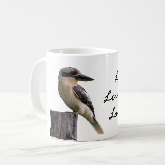De Café Taza pequeña con un diseño lindo del kookaburra