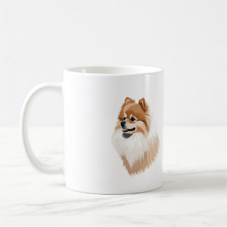 De Café Taza perro pomerania