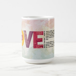 De Café Taza personalizable vintage ¿Cómo te amo?