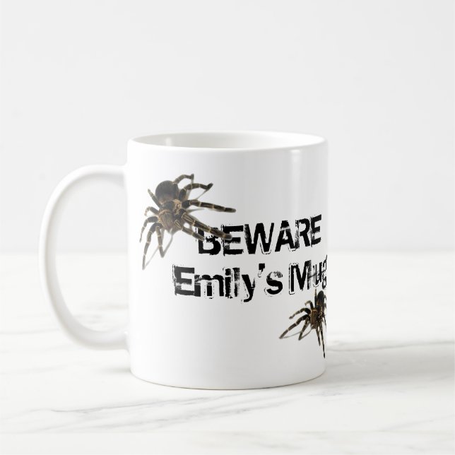De Café Taza personalizada araña del Tarantula (Izquierda)