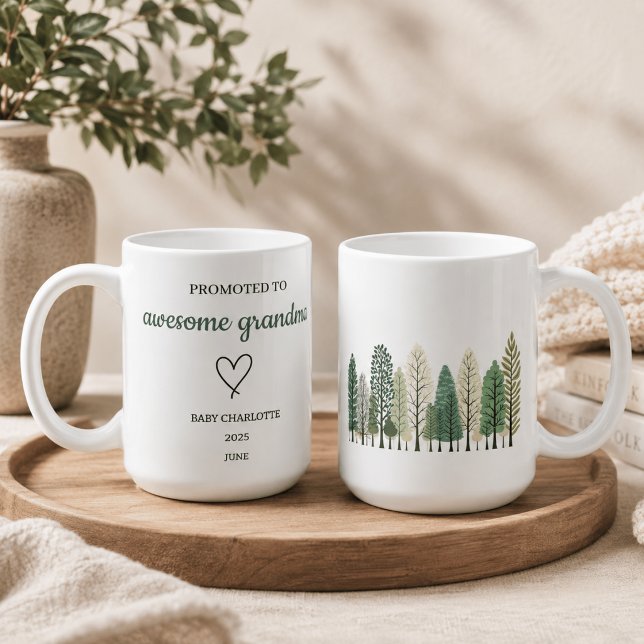 De Café Taza Personalizada Ascendido a Abuelo Increíble (Subido por el creador)