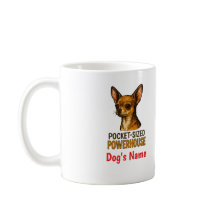Taza personalizada Chihuahua Potencia en Miniatura