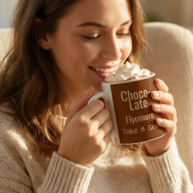 Taza Personalizada Choco-Late Tómate tu Tiempo