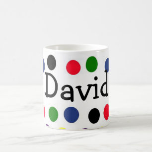 De Café Taza Personalizada con Lunares