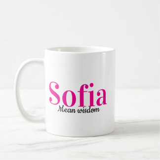 De Café Taza Personalizada con Nombre y Significado Regalo