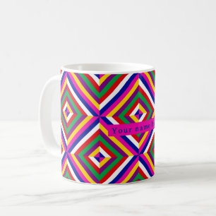 De Café Taza personalizada Cosmos-infinito - Azul/Magenta