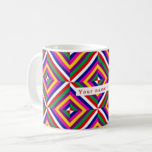 Taza personalizada Cosmos-infinito - Rojo/Blanco