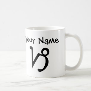 De Café Taza personalizada del Capricornio - taza del