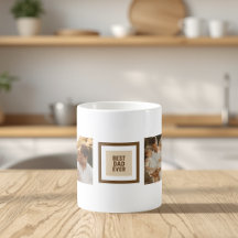 Taza personalizada del Día del Padre con fotos – “