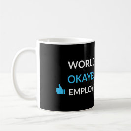 De Café Taza Personalizada del Empleado Más o Menos Adecua
