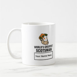 De Café Taza Personalizada del Mejor Escocés del Mundo
