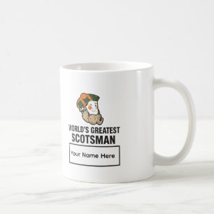 De Café Taza Personalizada del Mejor Escocés del Mundo