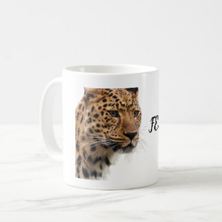 De Café Taza personalizada del Tigre sin Miedo con nombre 