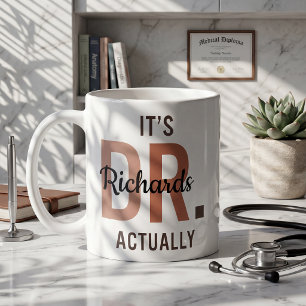De Café Taza Personalizada Dr. en Realidad Regalo para Doc