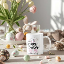 Taza personalizada Feliz Pascua