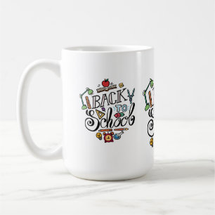 De Café Taza personalizada linda para el regreso a clases
