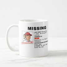 Taza personalizada: Mamá desaparecida, presunta go