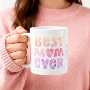 De Café Taza Personalizada Mejor Mamá del Mundo