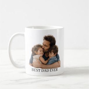 De Café Taza Personalizada Mejor Papá del Mundo con Foto  