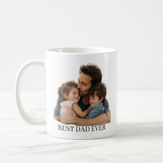 De Café Taza Personalizada Mejor Papá del Mundo con Foto |