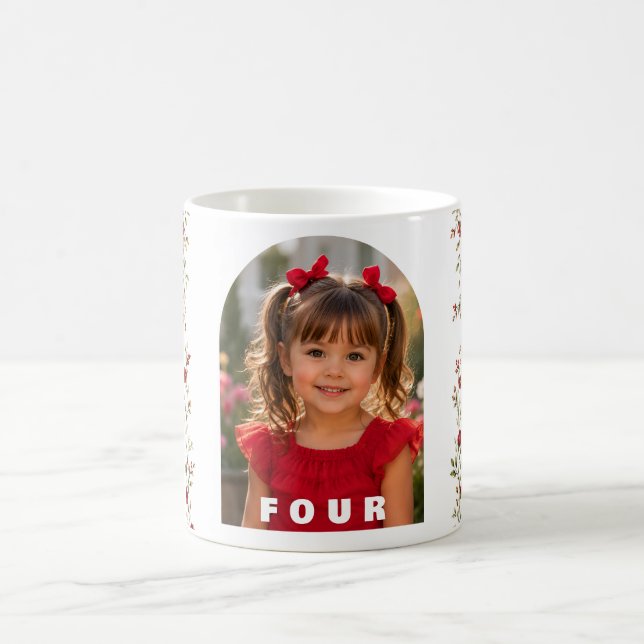 De Café Taza Personalizada Niña Cumple 4 (Centro)