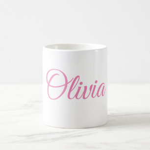 De Café Taza personalizada (Olivia)