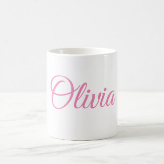 De Café Taza personalizada (Olivia)