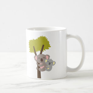 De Café Taza Personalizada Oso Koala Bebé Abraza a Mamá