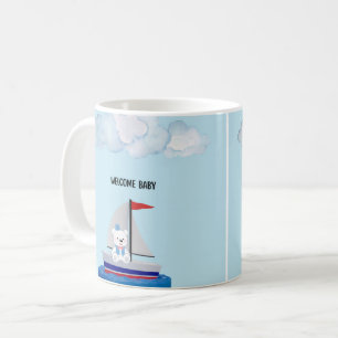 De Café Taza personalizada para baby shower