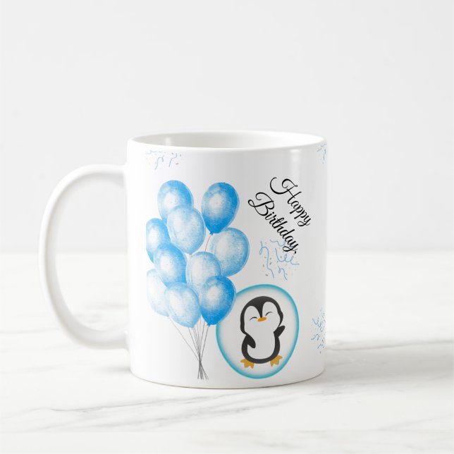De Café Taza personalizada para cumpleaños (Izquierda)