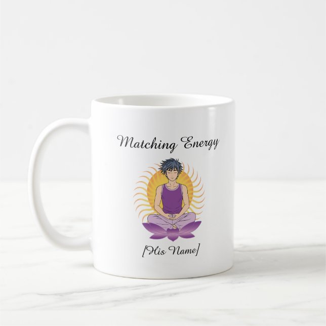 De Café Taza personalizada para él con mindfulness | Nombr (Izquierda)