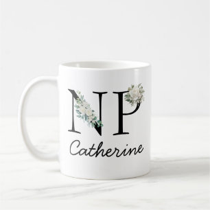De Café Taza personalizada para enfermera especializada, E