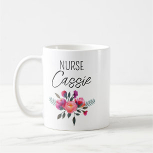 De Café Taza personalizada para enfermera / Regalo para en