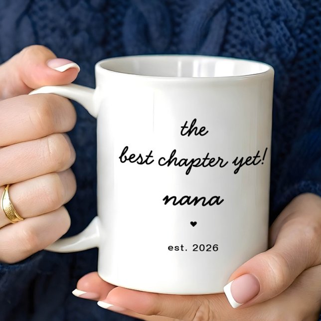 De Café Taza Personalizada para Nana: El Mejor Capítulo Ha (Subido por el creador)