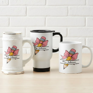 De Café Taza Personalizada para Profesora Coqueta Regalo d