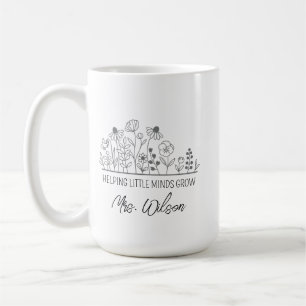 De Café Taza personalizada regalo para maestro apreciado