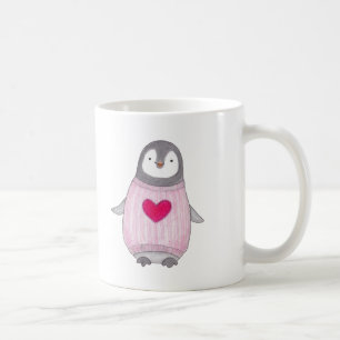 De Café Taza personalizada taza linda del corazón del