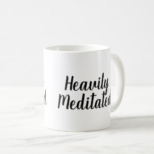 De Café Taza pesadamente Meditated