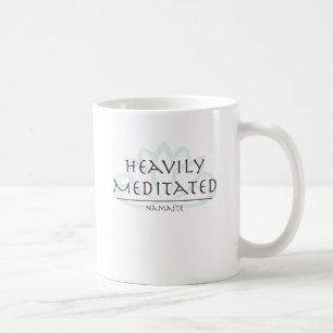 De Café Taza pesadamente Meditated