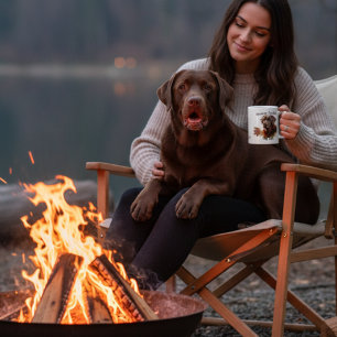 De Café Taza PET Browns ''Desayuno con mi labrador''
