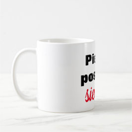 De Café Taza piensa positivo siempre