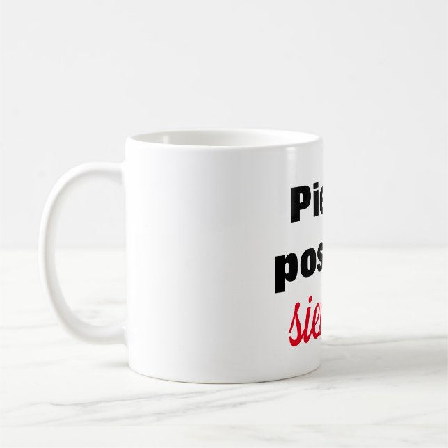 De Café Taza piensa positivo siempre (Izquierda)